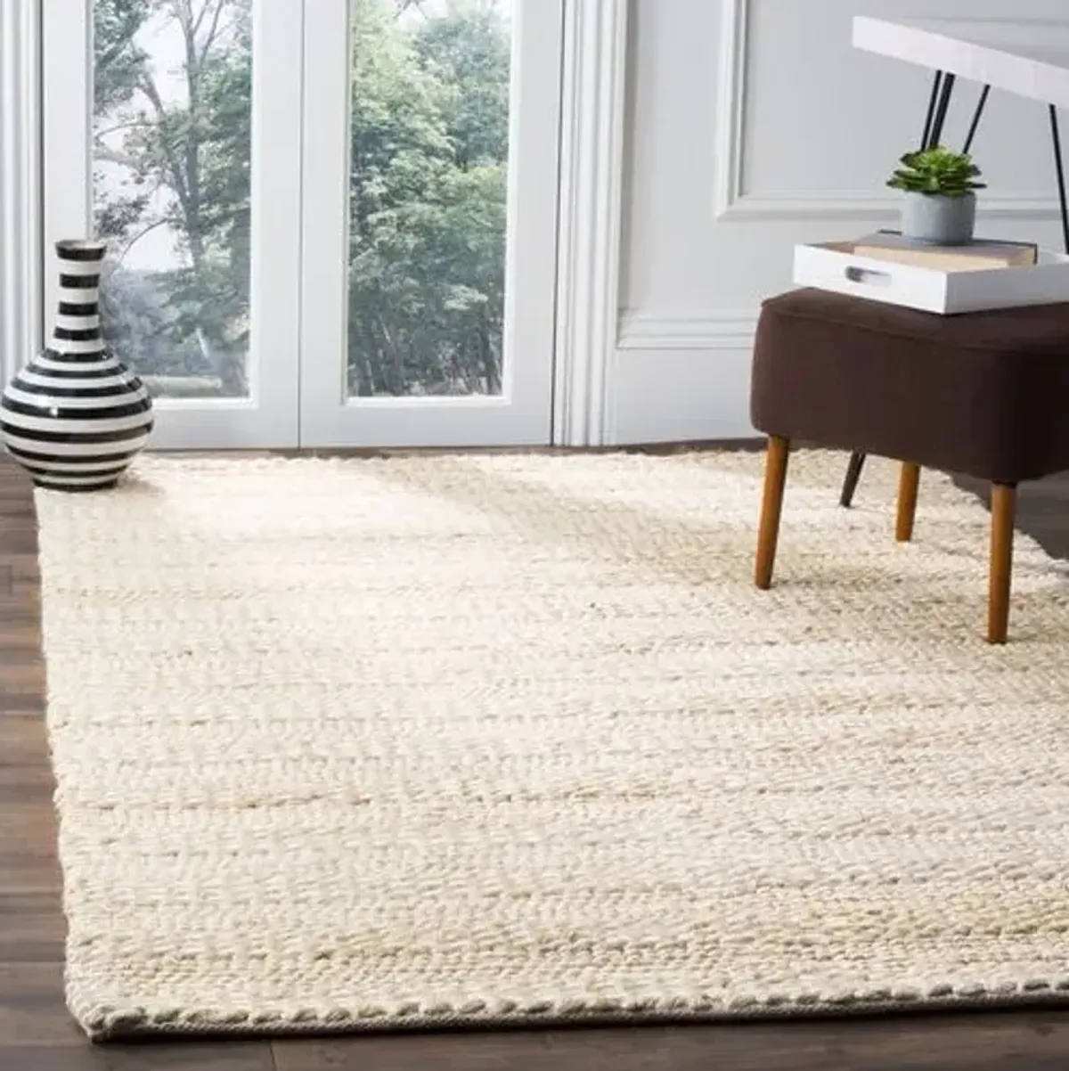 Kilburn Jute-Blend Rug - Ivory - Beige - Beige