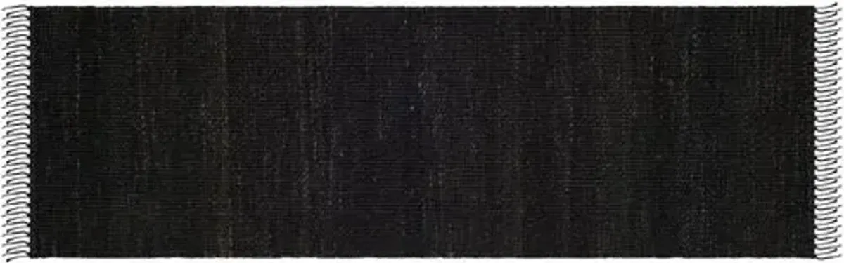 Lavell Jute Rug - Black - Black