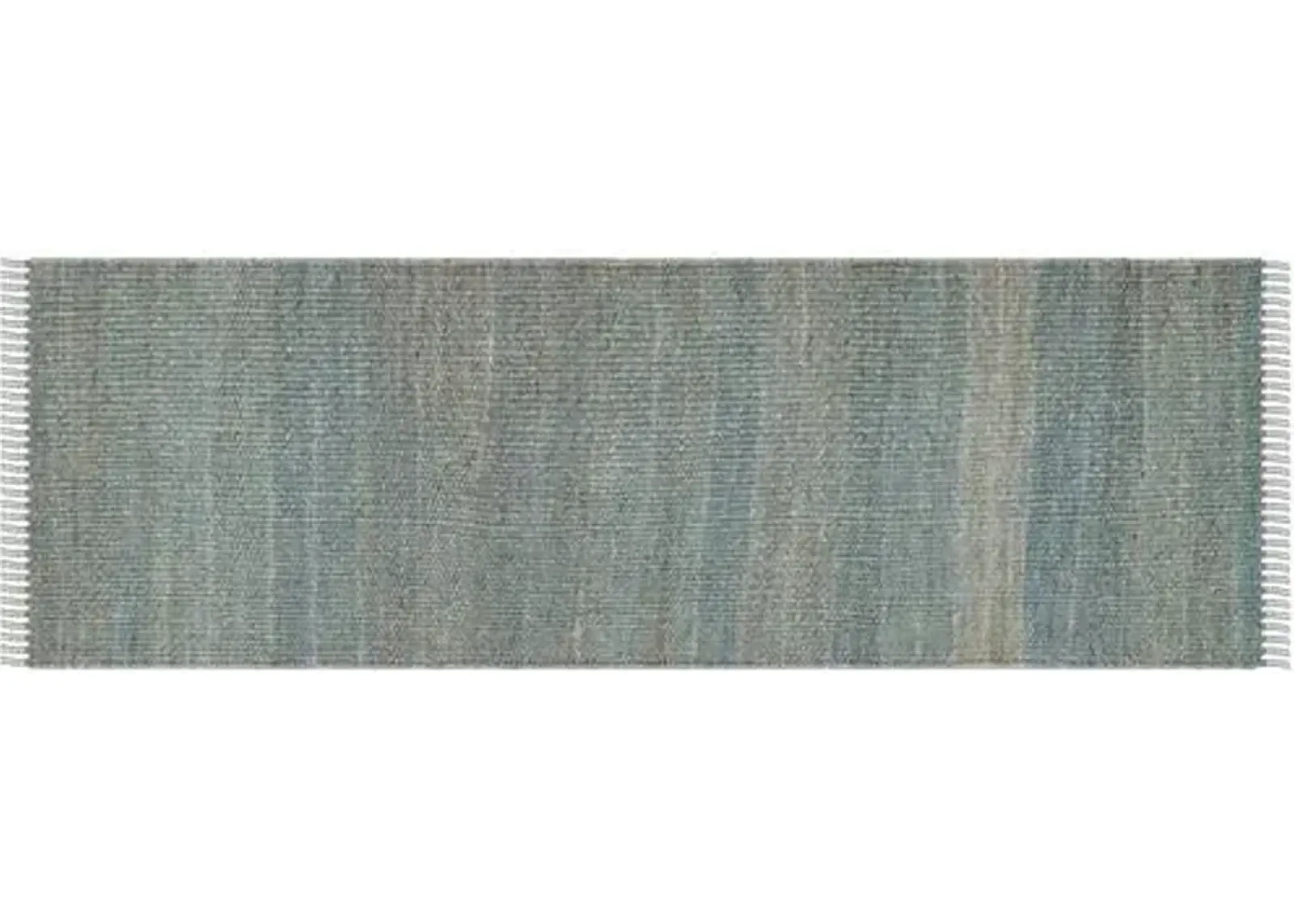 Marek Jute Rug - Blue/Green - Blue