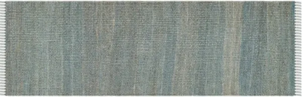 Marek Jute Rug - Blue/Green - Blue