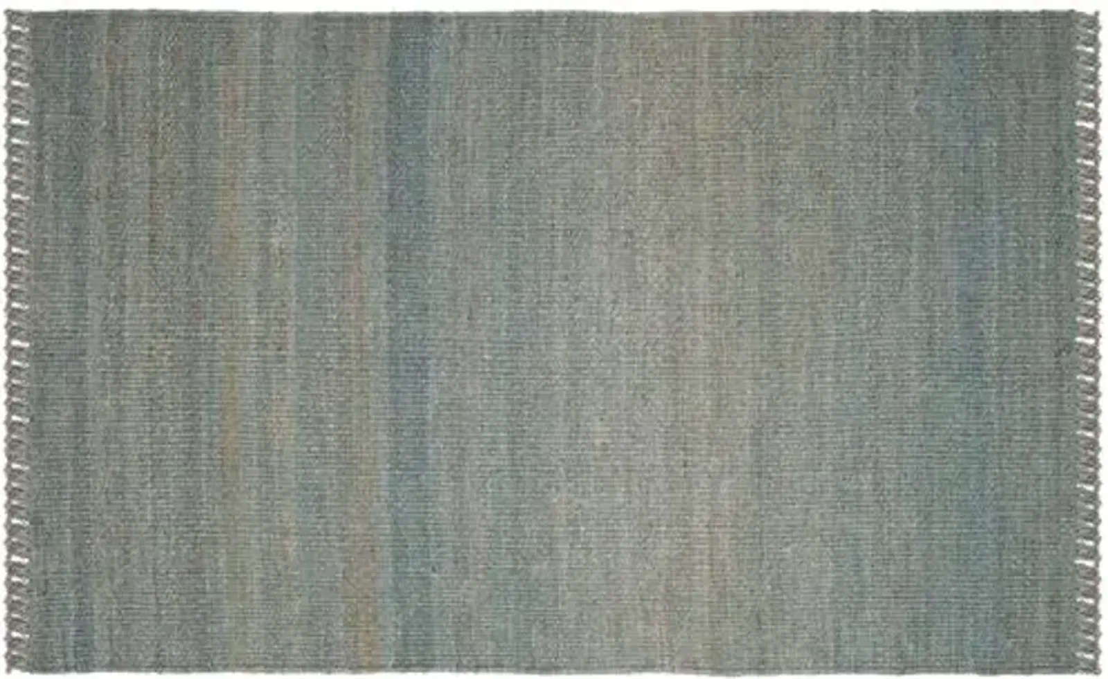 Marek Jute Rug - Blue/Green - Blue