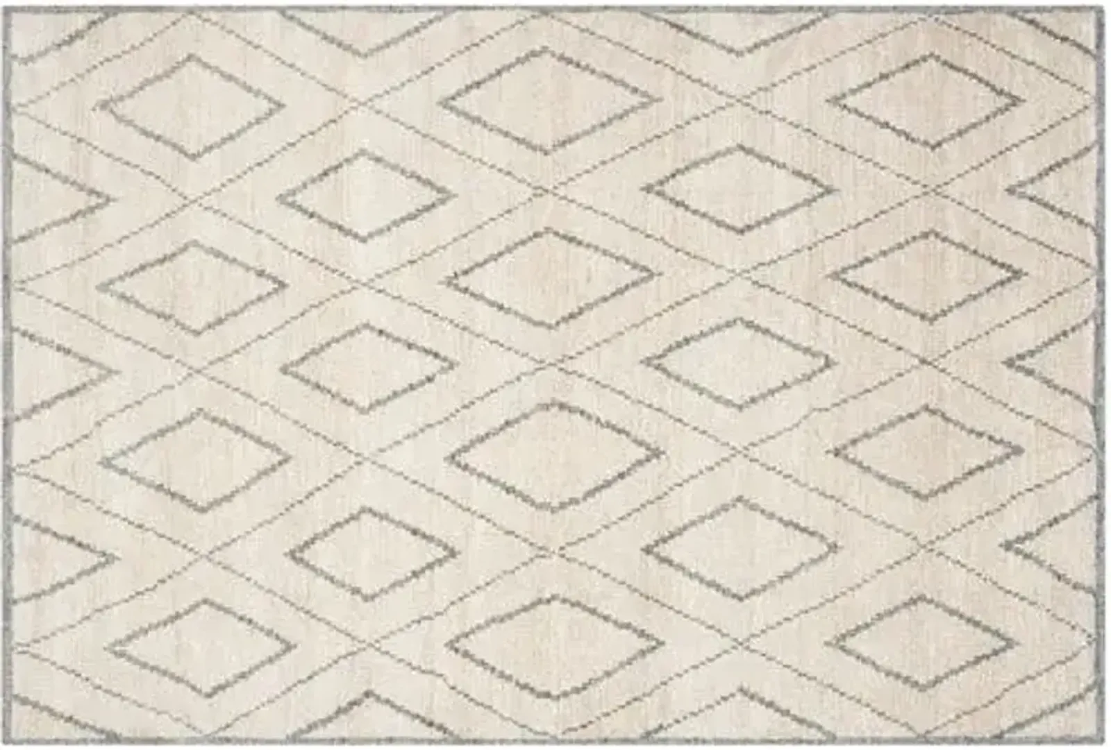 Covern Hand-Knotted Rug - Beige/Gray - Beige