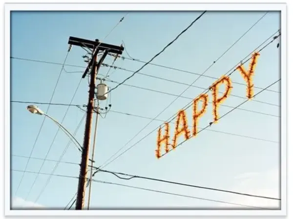 Alex Hoerner - Happy Photograph - Blue