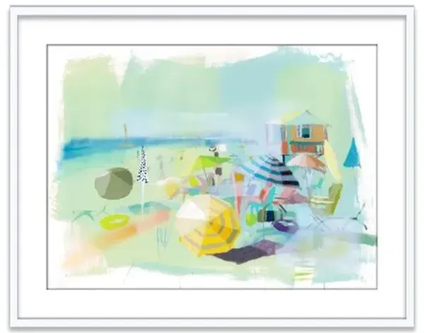 Teil Duncan - The Beach Painting - Green
