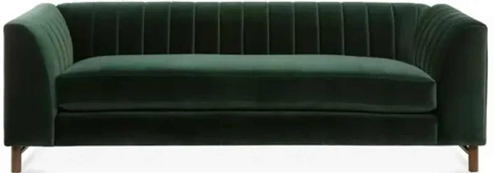 Alden Velvet Sofa