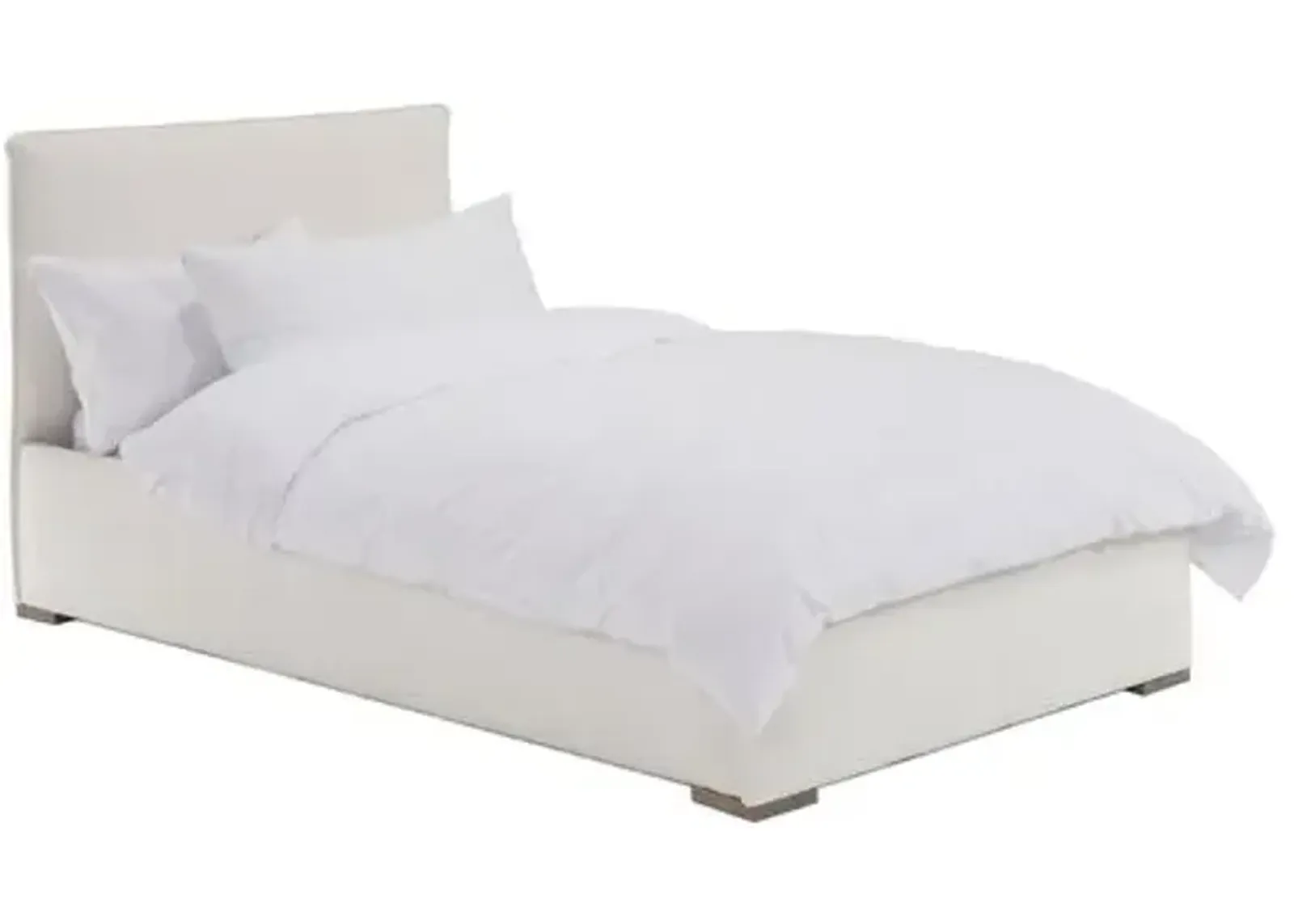 Kip Kids' Bed - White Linen - Community