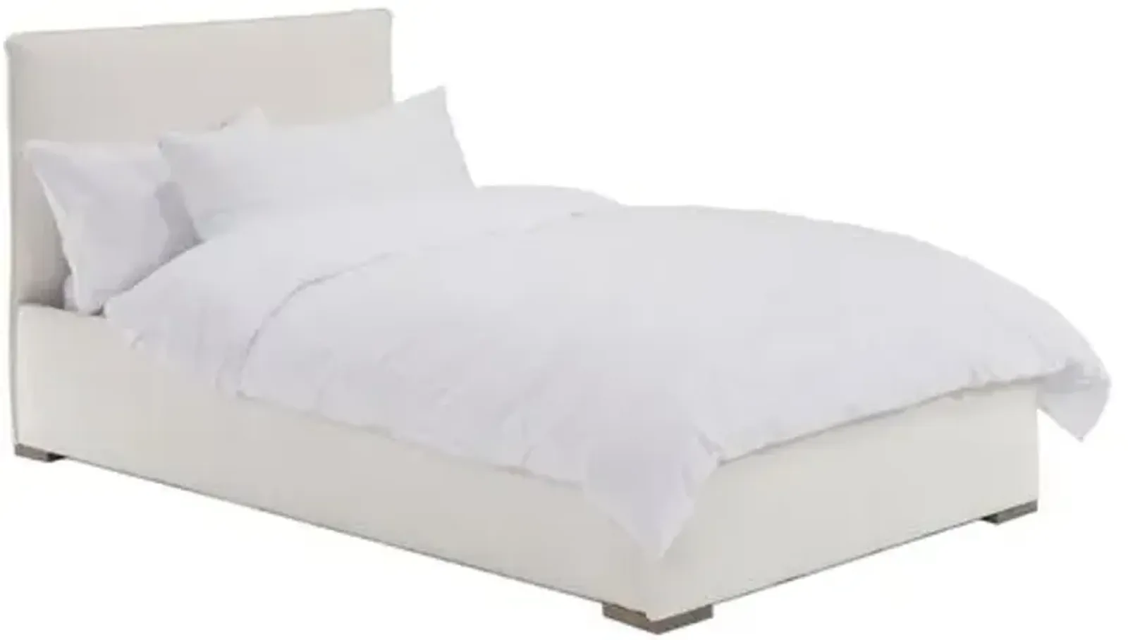 Kip Kids' Bed - White Linen - Community