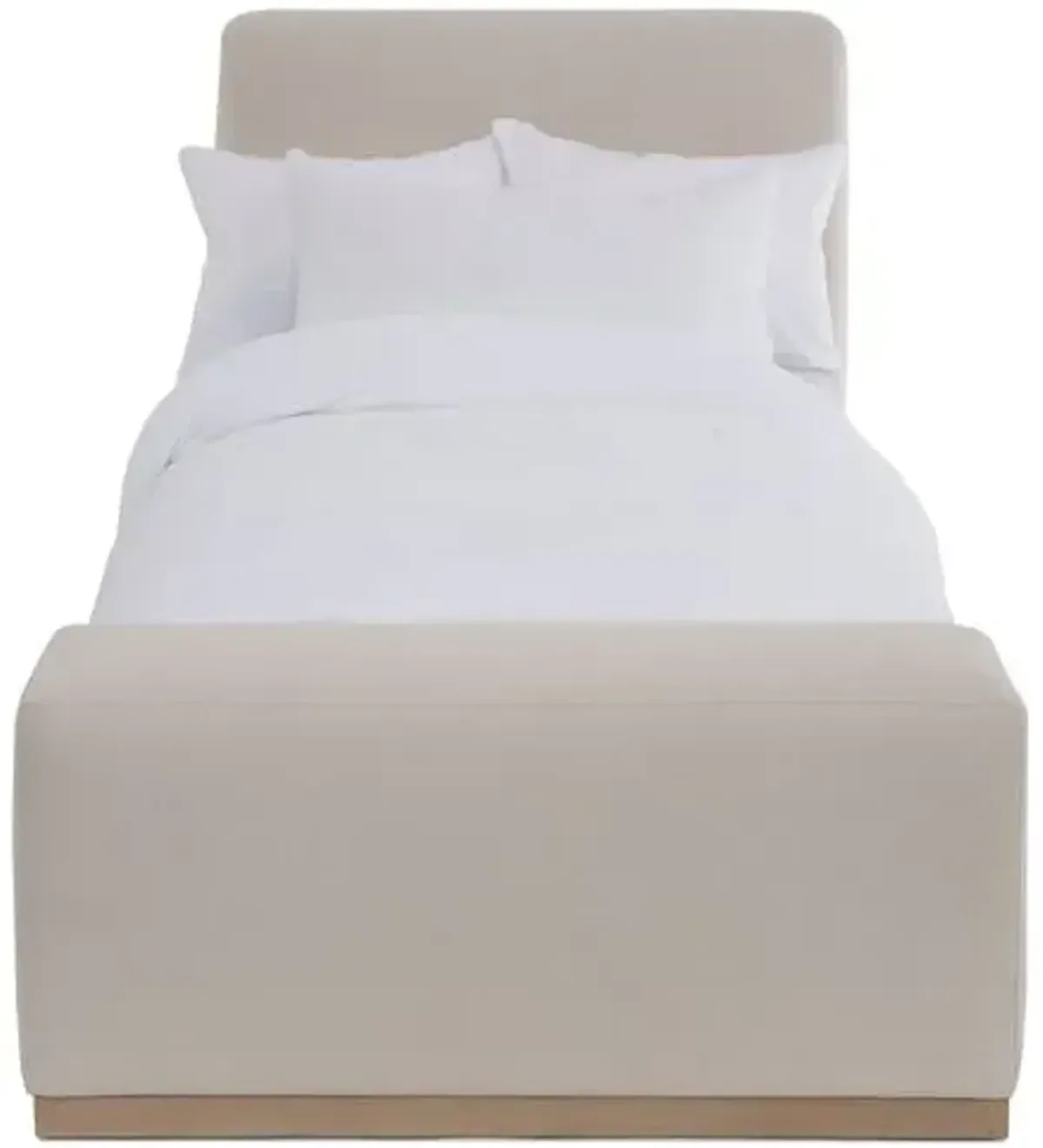 Nolen Kids' Bed - Oyster Linen - Community - Ivory