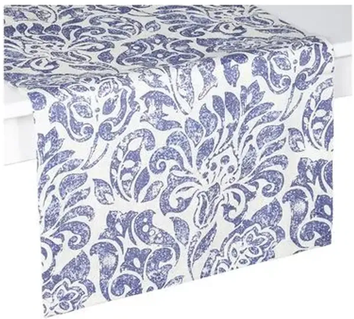 Santorini Table Runner - Blue/White - Mode Living