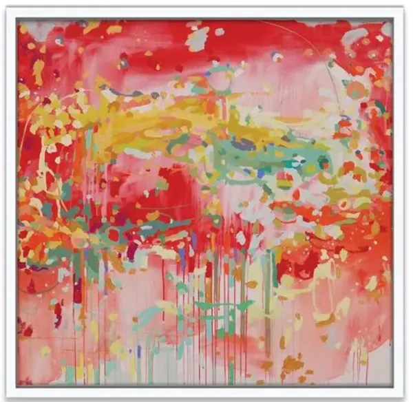 Michelle Armas - Sabrina Painting - Red