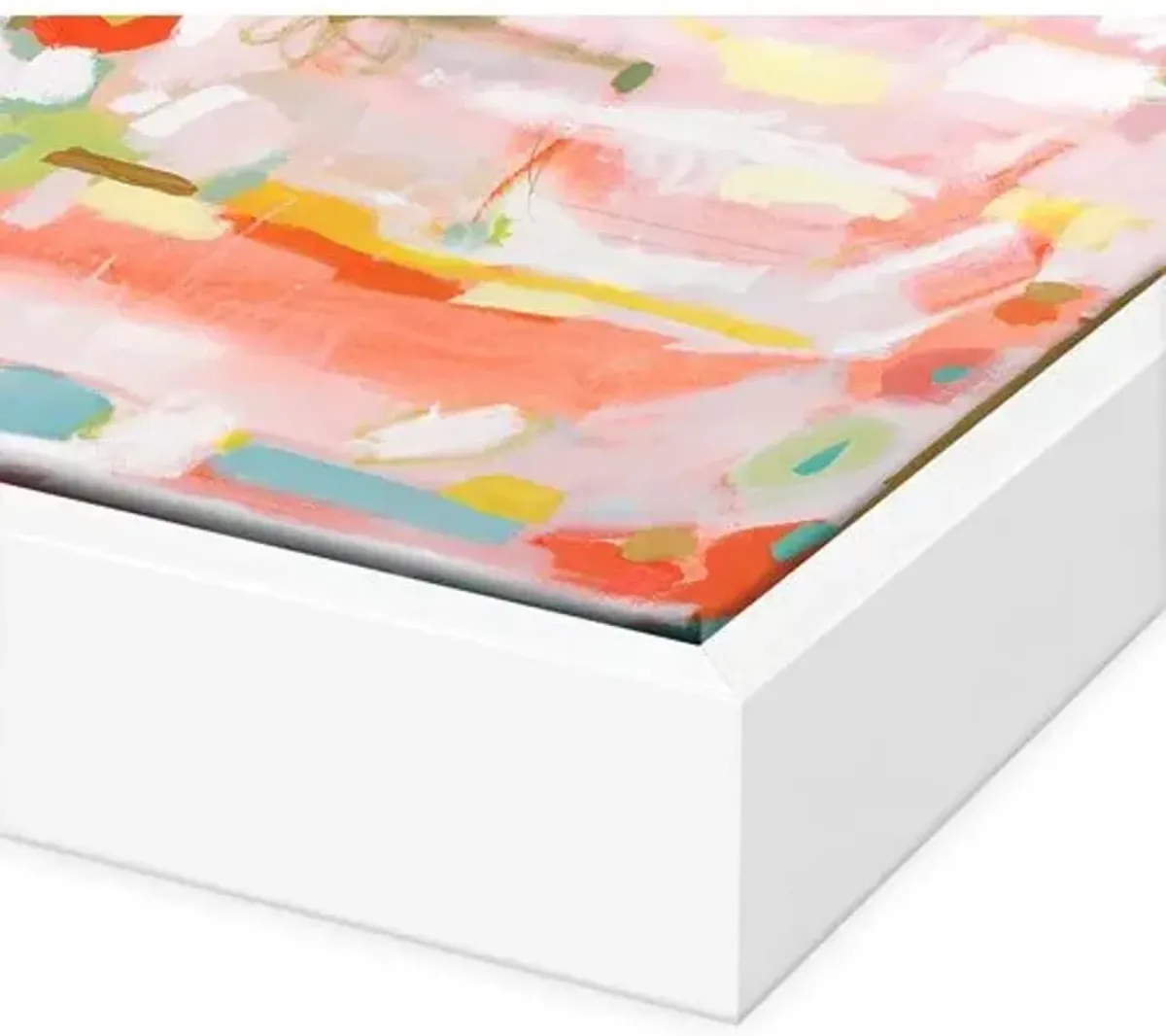 Michelle Armas - Bermuda Biangle Painting - Pink