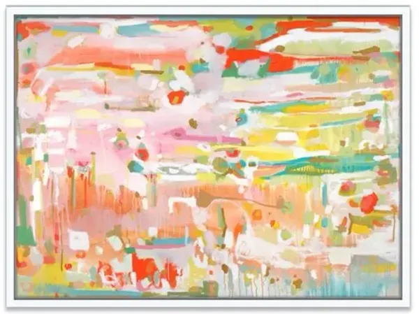 Michelle Armas - Bermuda Biangle Painting - Pink