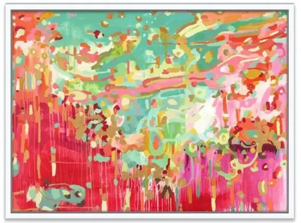 Michelle Armas - Pamela Painting - Pink