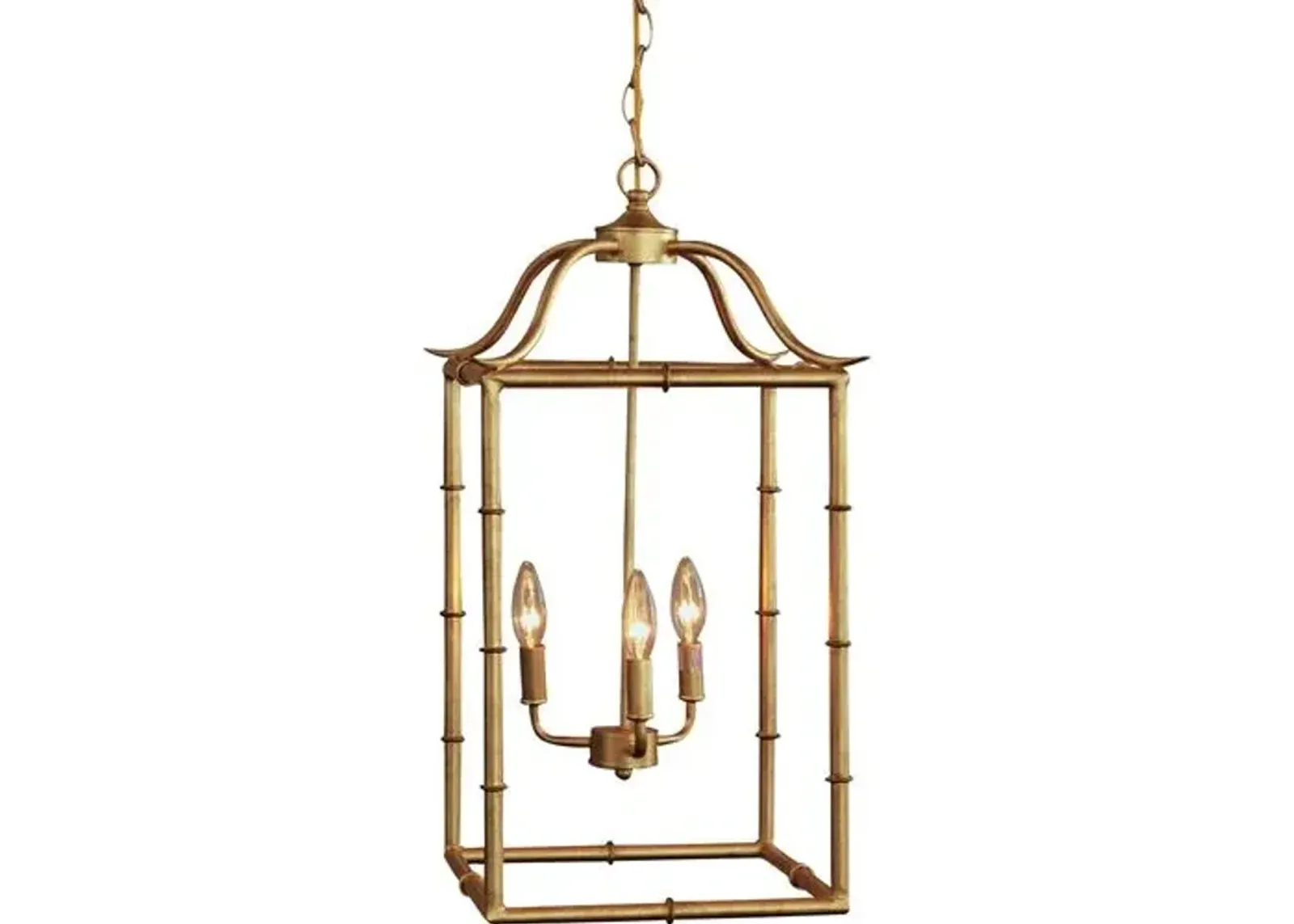 Doheny 3-Light Pendant - Gold Leaf - Port 68