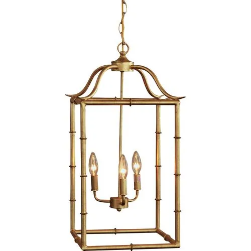 Doheny 3-Light Pendant - Gold Leaf - Port 68