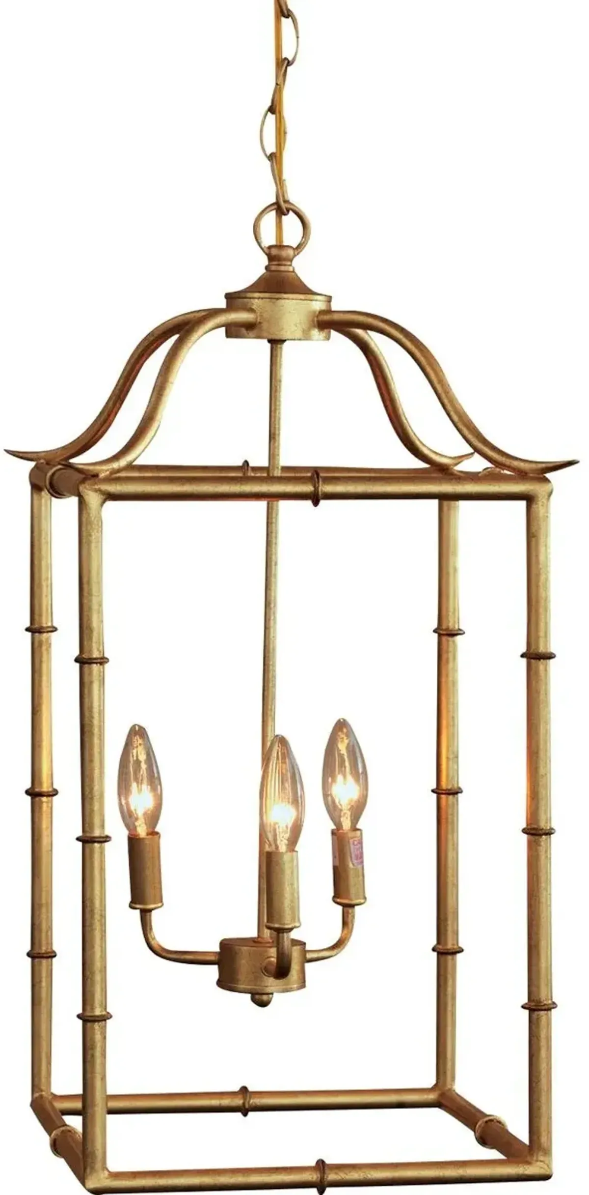 Doheny 3-Light Pendant - Gold Leaf - Port 68