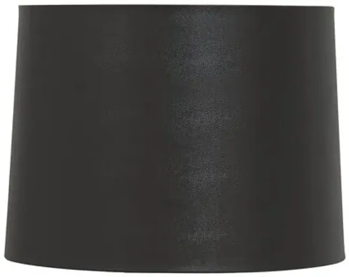 Hardback Lamp Shade - Black - Port 68