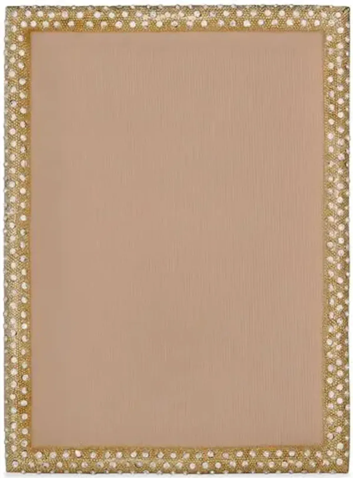 Palmyra Jeweled Picture Frame - Gold