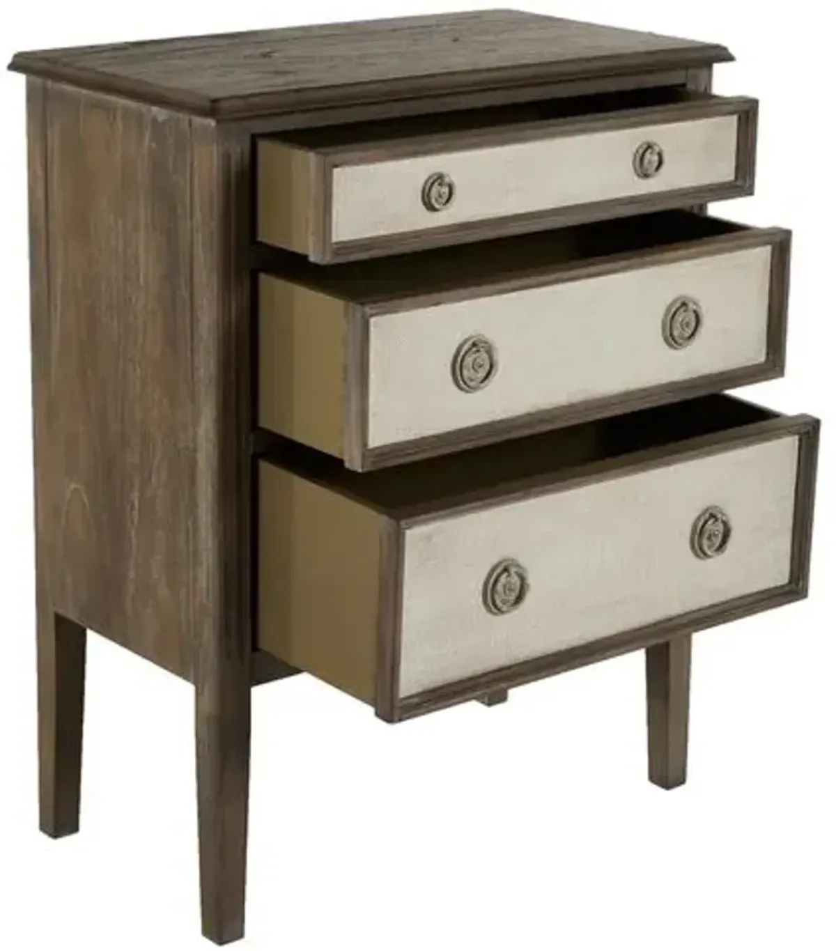 Holly Dresser - Distressed Gray - Gabby