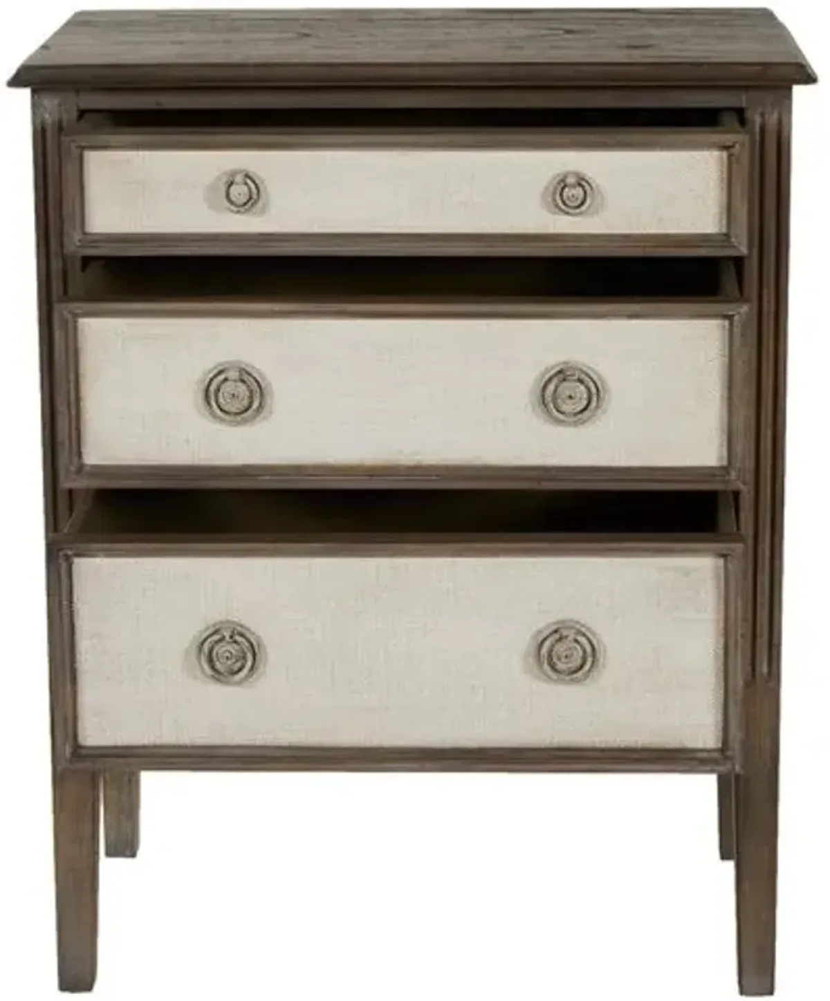 Holly Dresser - Distressed Gray - Gabby