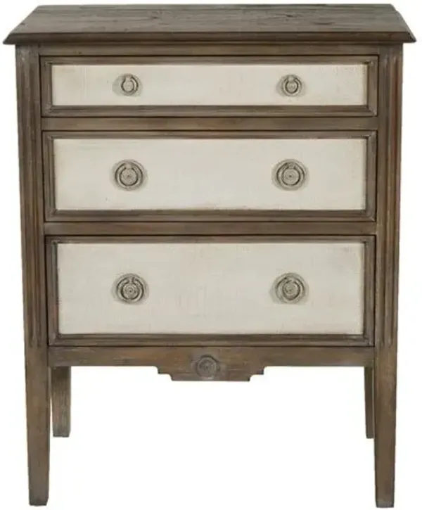 Holly Dresser - Distressed Gray - Gabby