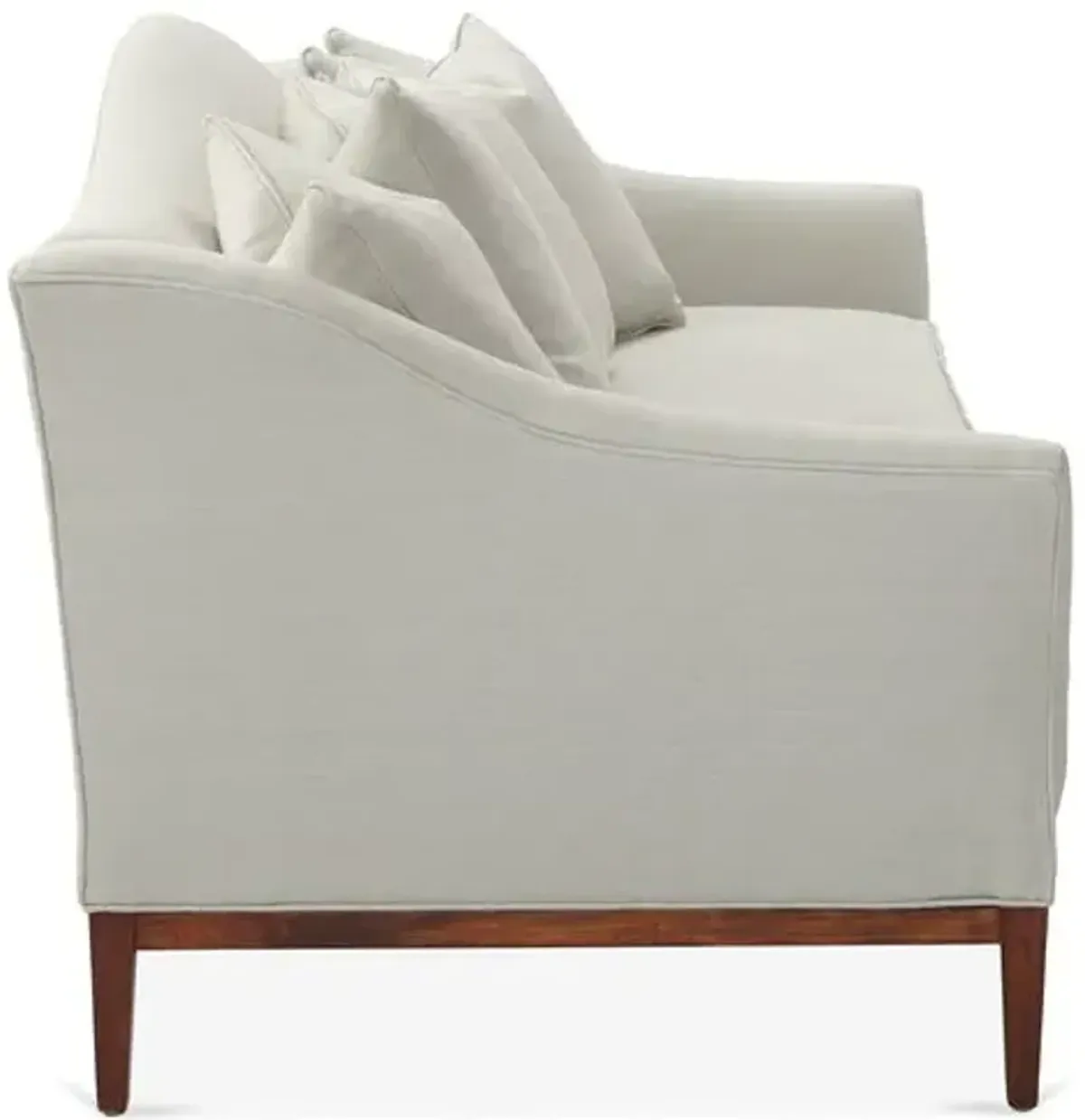 Eloise Camelback Sofa - Sea Glass Linen