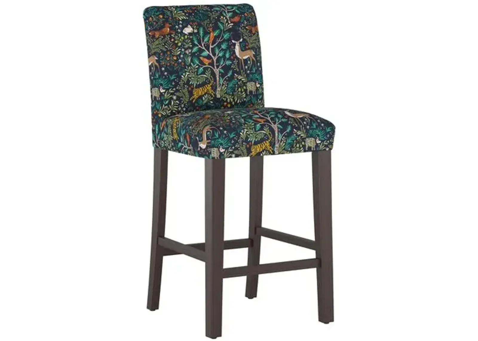 Shannon Barstool - Garden - Handcrafted - Blue