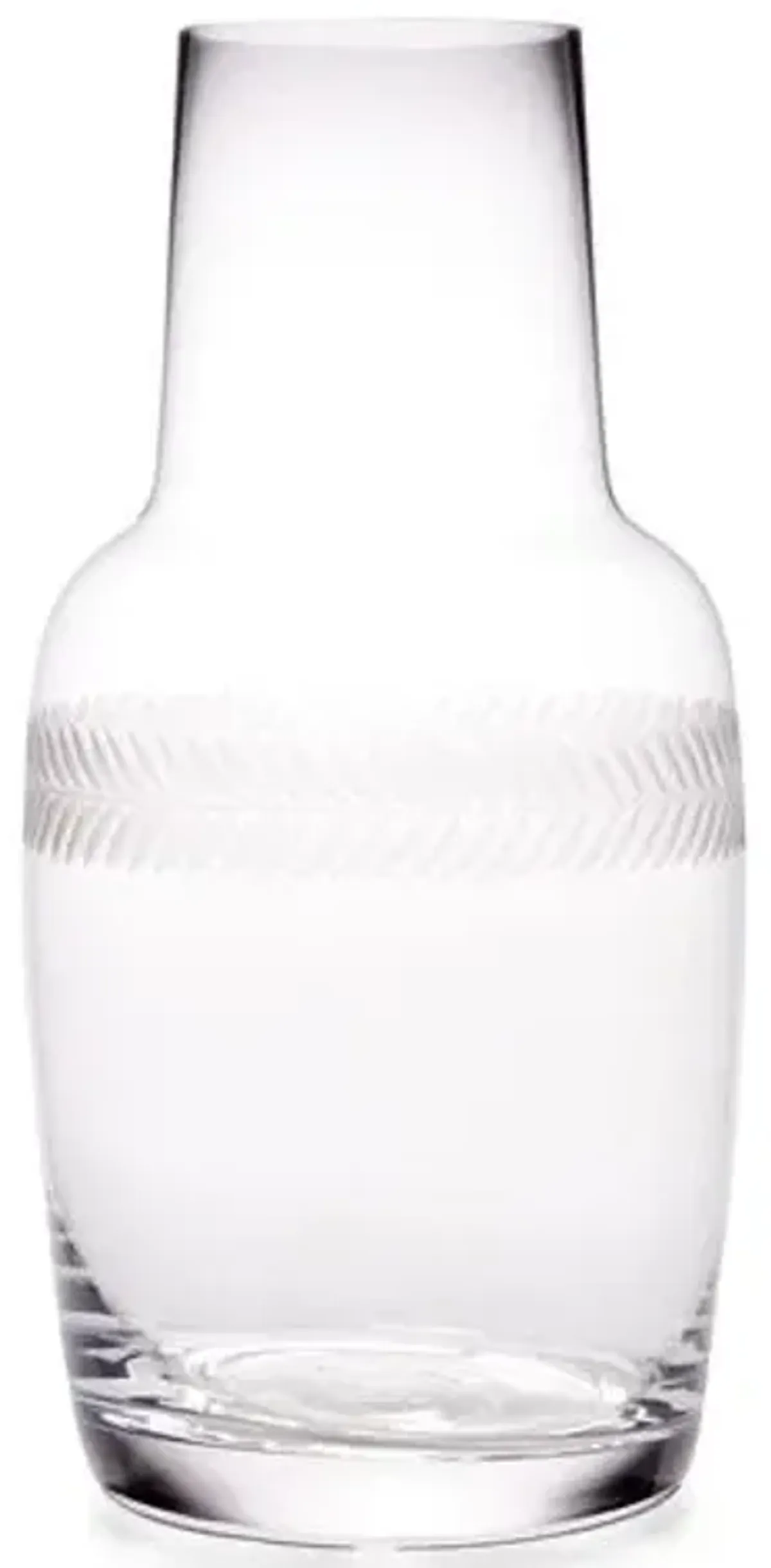 Asst. of 2 Laurel Carafe & Glass - Clear