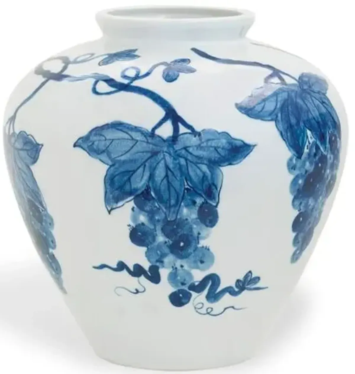 15" Napa Vase - Blue/White - Port 68