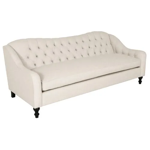 Waverly Tufted Performance Sofa - Crypton - Kim Salmela - Handcrafted