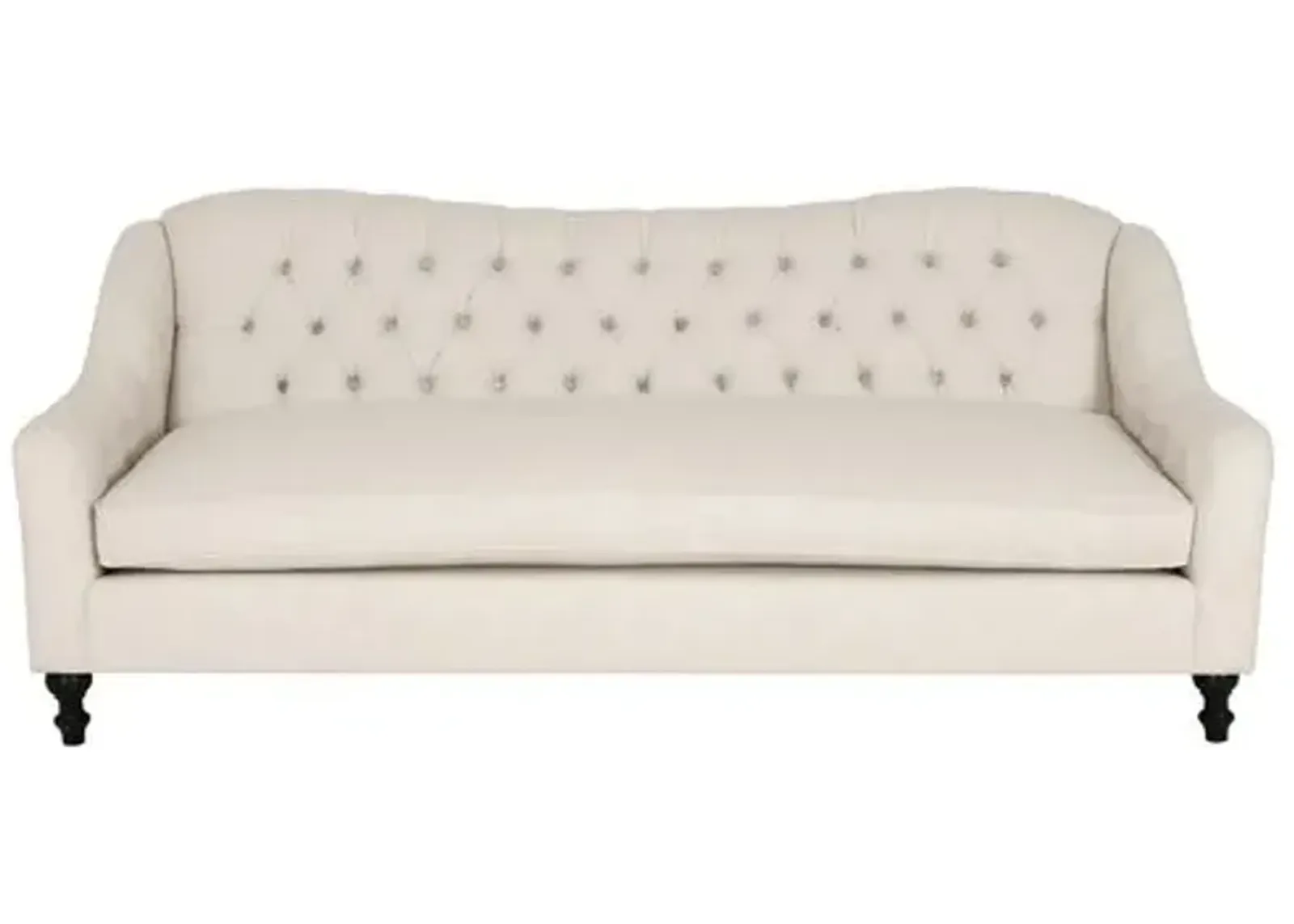 Waverly Tufted Performance Sofa - Crypton - Kim Salmela - Handcrafted