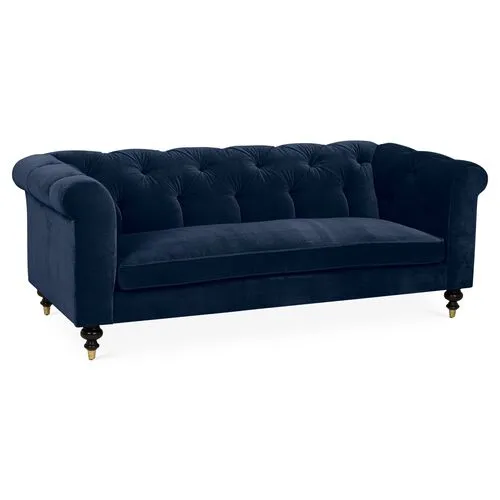 Dexter Tufted Sofa - Velvet - Kim Salmela - Handcrafted