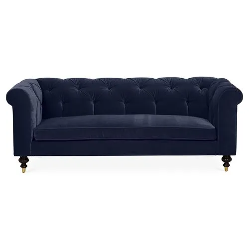 Dexter Tufted Sofa - Velvet - Kim Salmela - Handcrafted