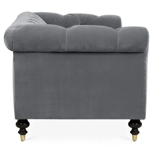 Dexter Tufted Sofa - Velvet - Kim Salmela - Handcrafted