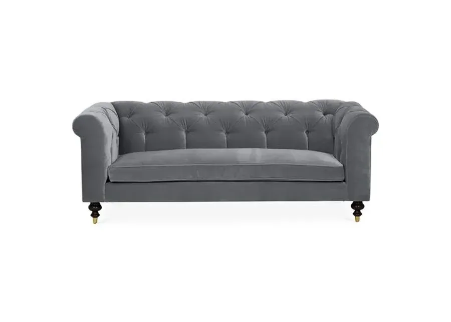 Dexter Tufted Sofa - Velvet - Kim Salmela - Handcrafted