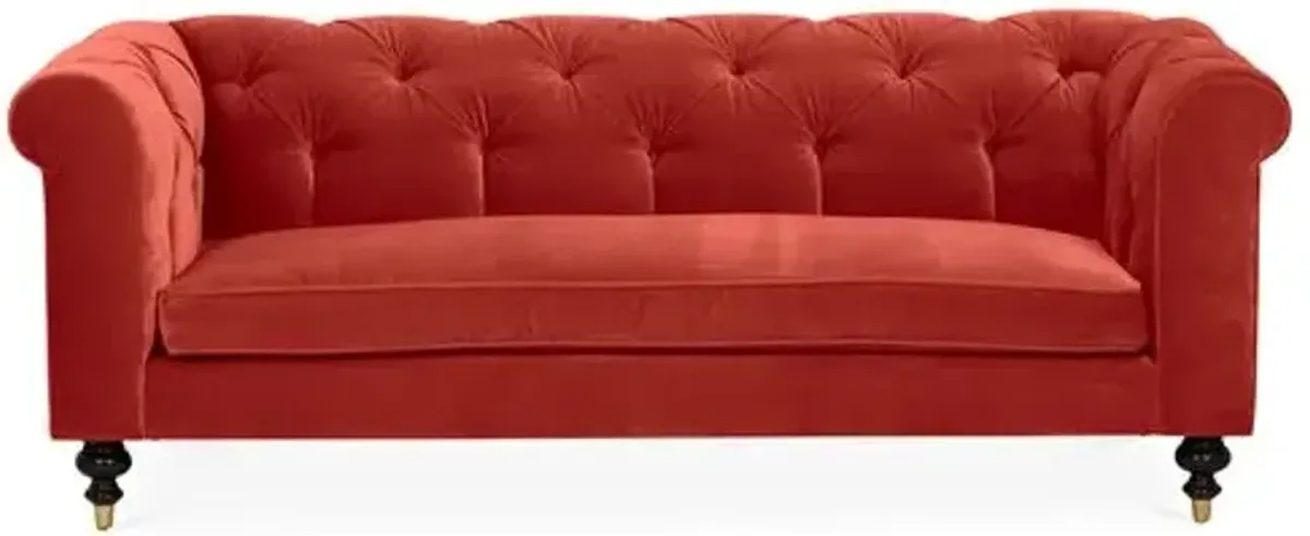 Dexter Tufted Sofa - Velvet - Kim Salmela - Handcrafted