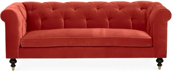 Dexter Tufted Sofa, Velvet