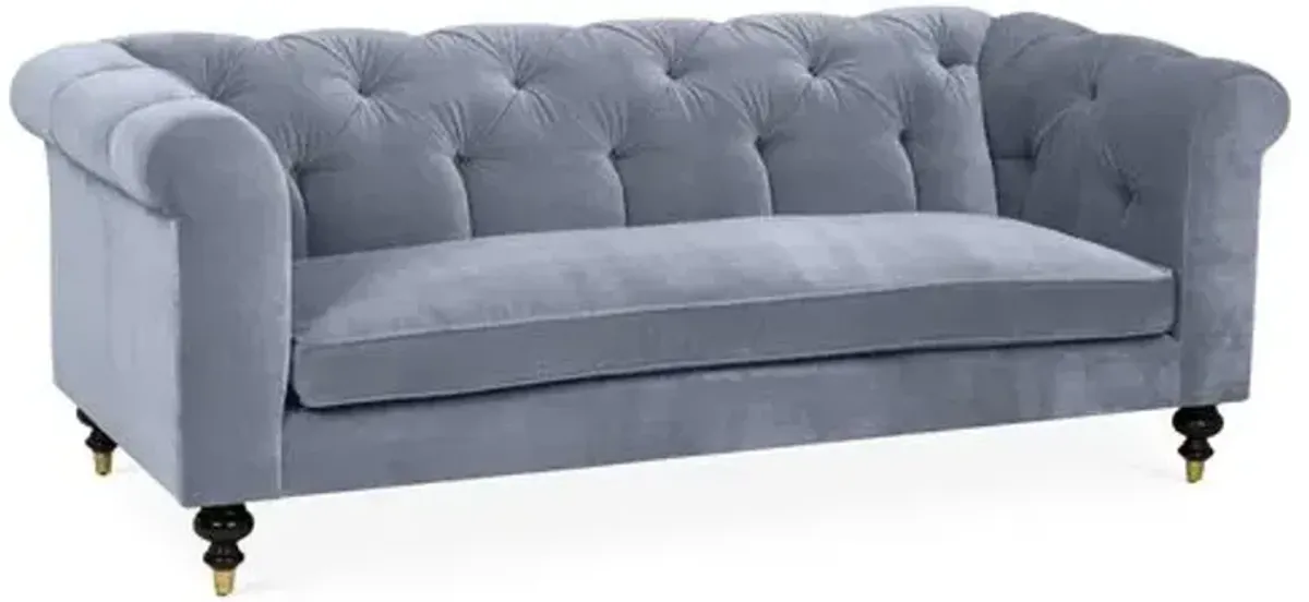 Dexter Tufted Sofa - Velvet - Kim Salmela - Handcrafted