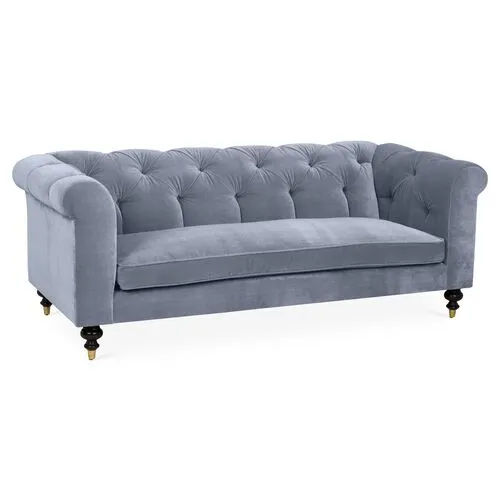 Dexter Tufted Sofa - Velvet - Kim Salmela - Handcrafted