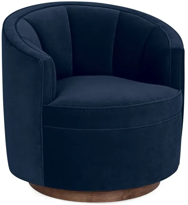 Jackie Swivel Chair, Velvet