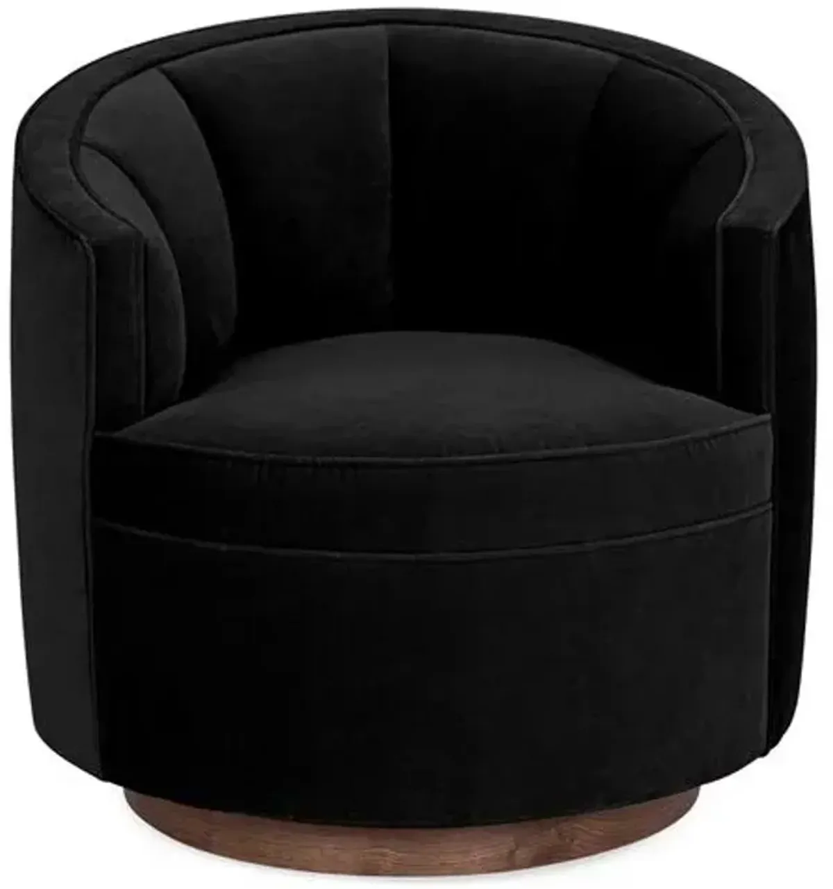 Jackie Swivel Chair - Velvet - Kim Salmela - Handcrafted