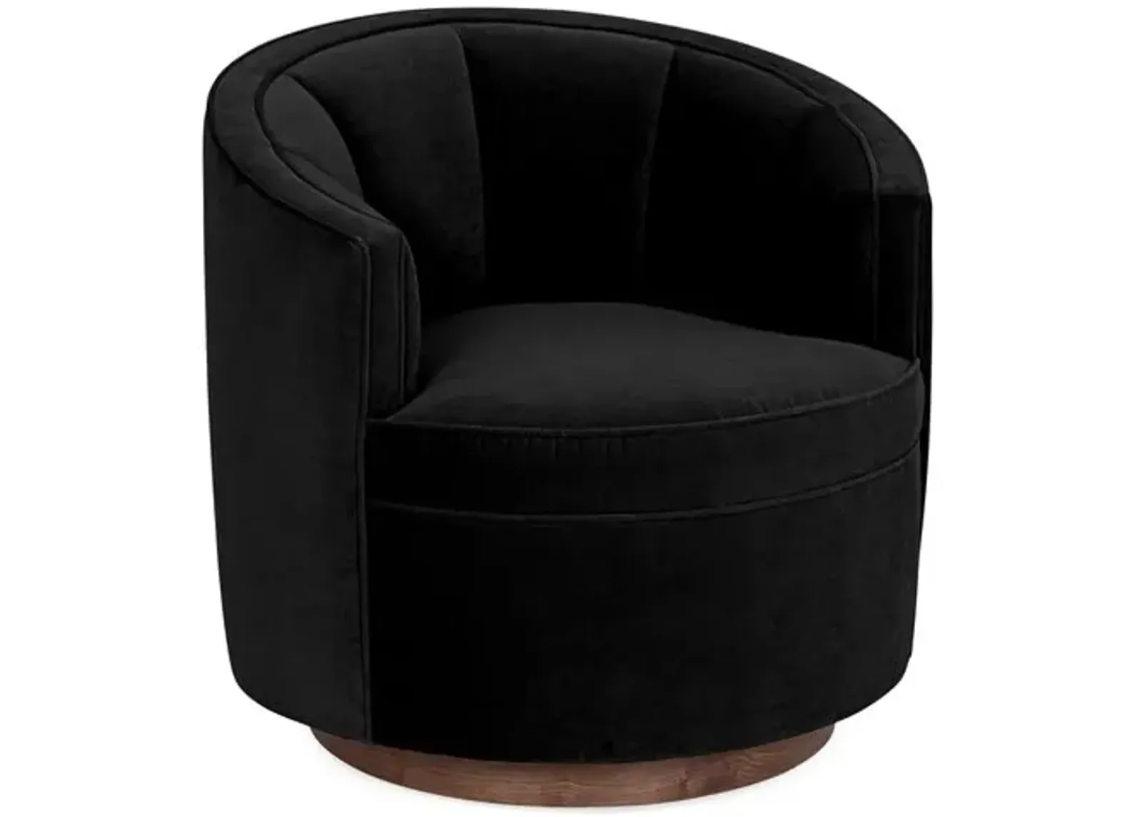 Jackie Swivel Chair - Velvet - Kim Salmela - Handcrafted