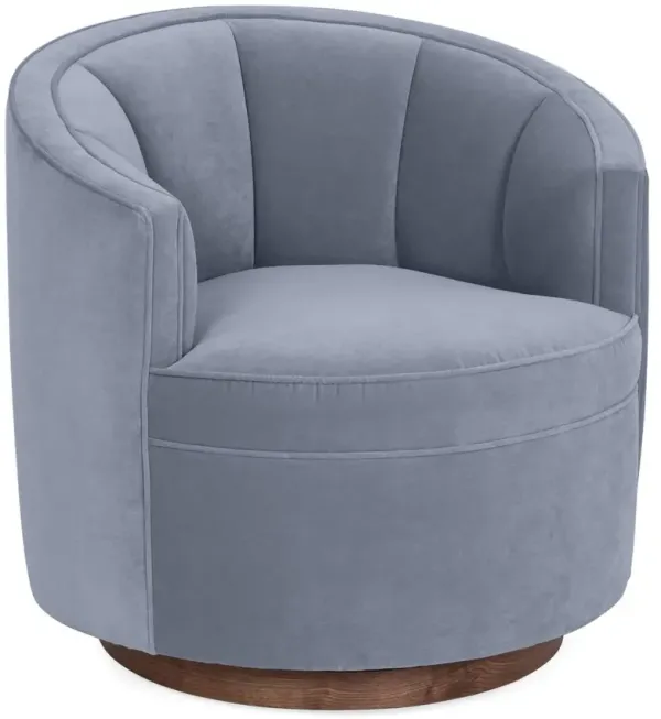 Jackie Swivel Chair, Velvet