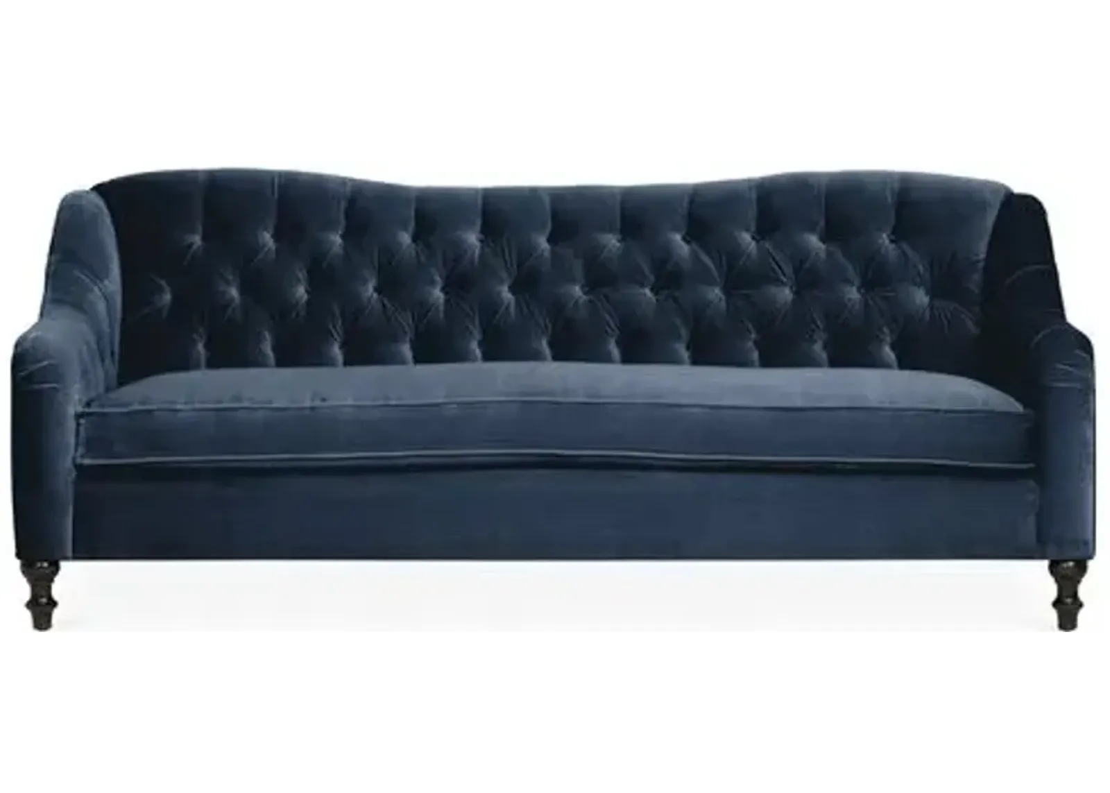 Waverly Tufted Sofa - Velvet - Kim Salmela - Handcrafted