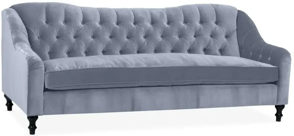 Waverly Tufted Sofa, Velvet