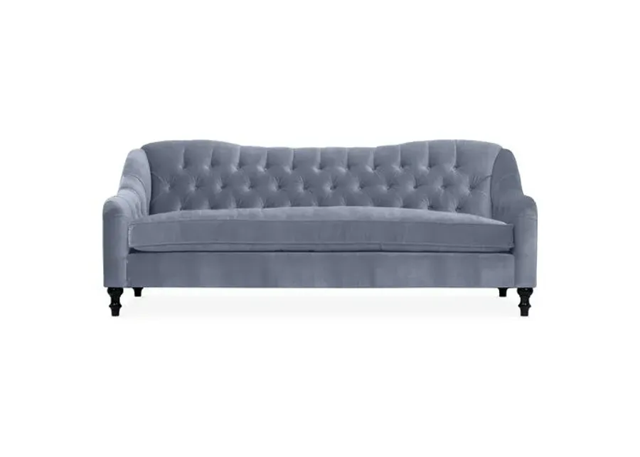 Waverly Tufted Sofa - Velvet - Kim Salmela - Handcrafted