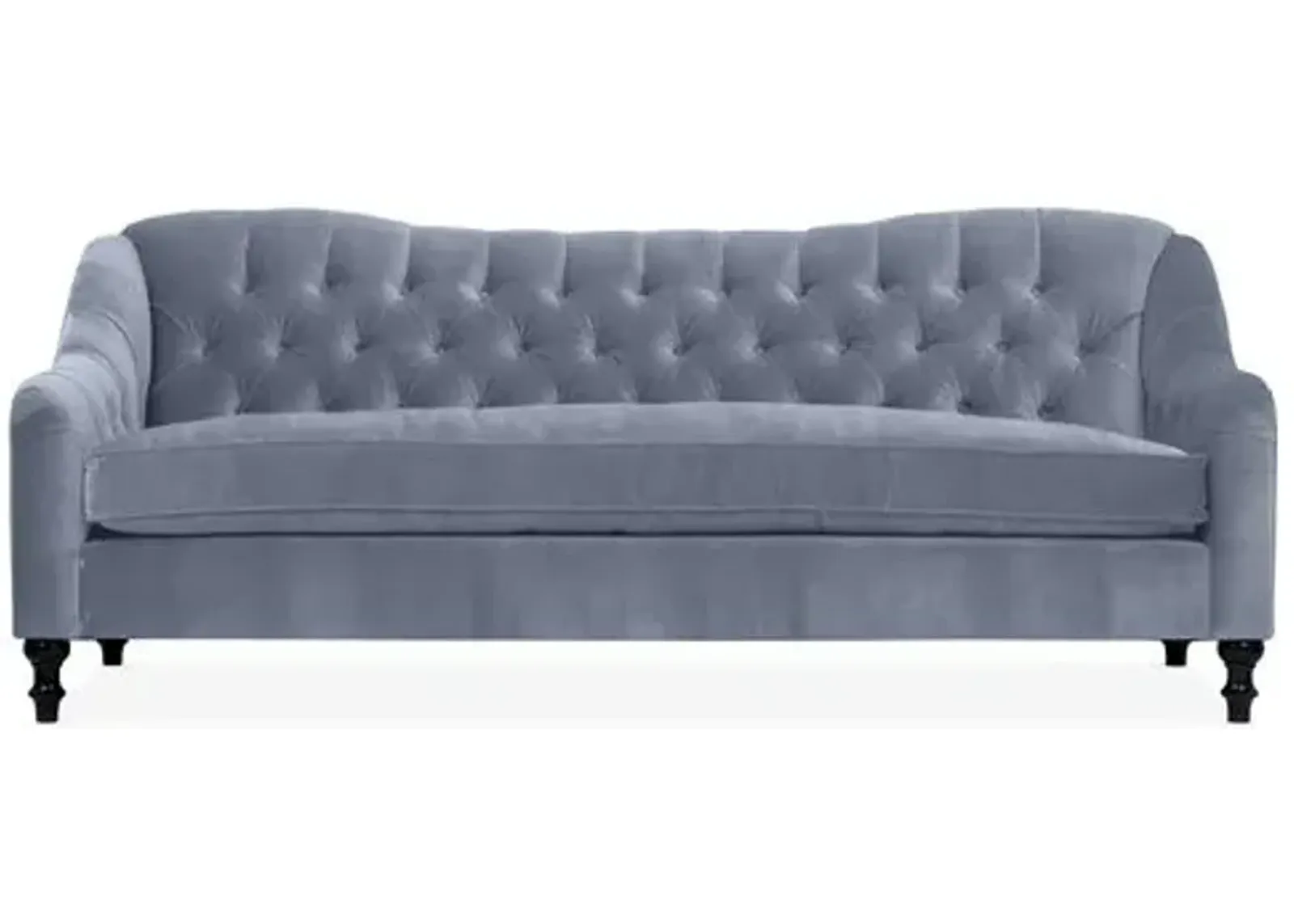 Waverly Tufted Sofa - Velvet - Kim Salmela - Handcrafted