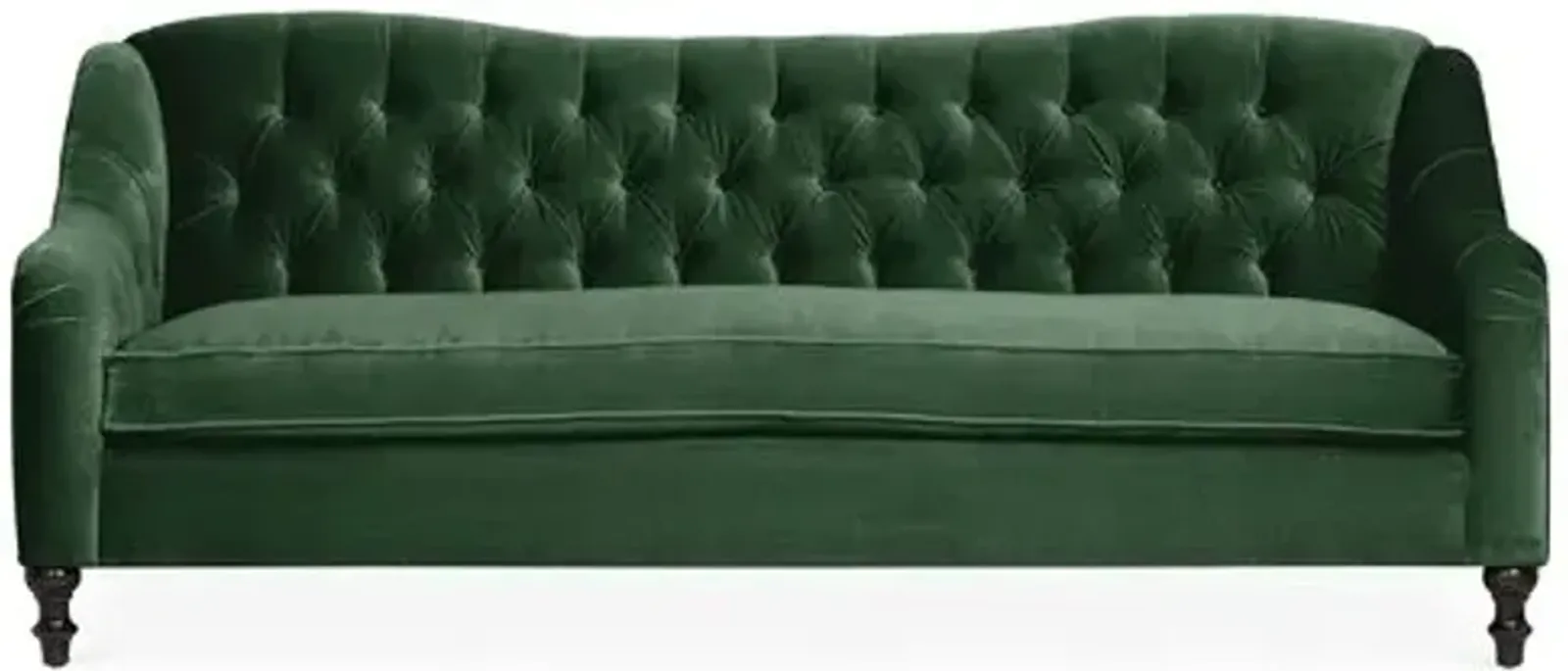 Waverly Tufted Sofa - Velvet - Kim Salmela - Handcrafted