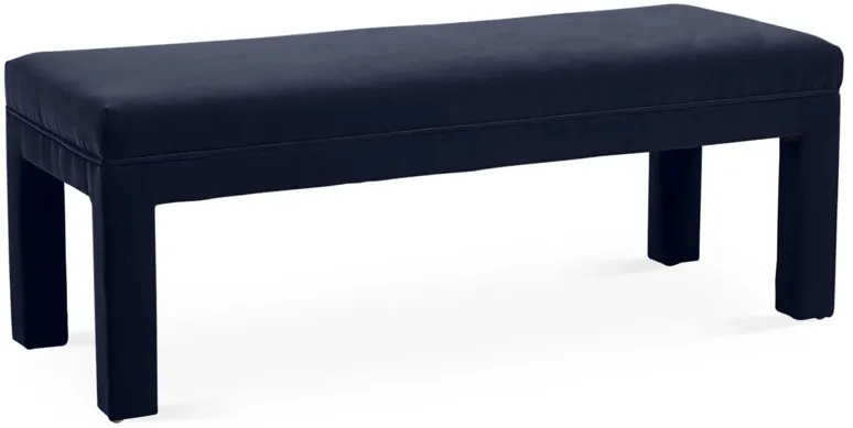 Brittany Upholstered Bench, Velvet