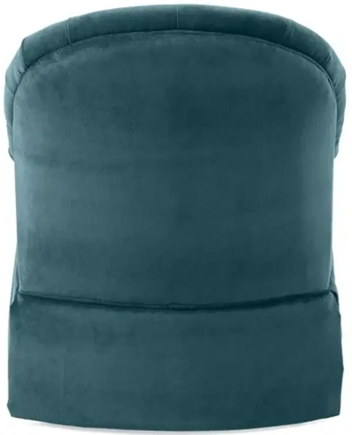 Marlowe Swivel Club Chair - Teal Velvet